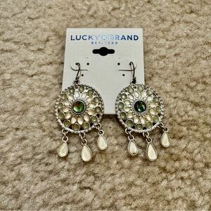 Lucky Brand Women Circle Dangle Earrings